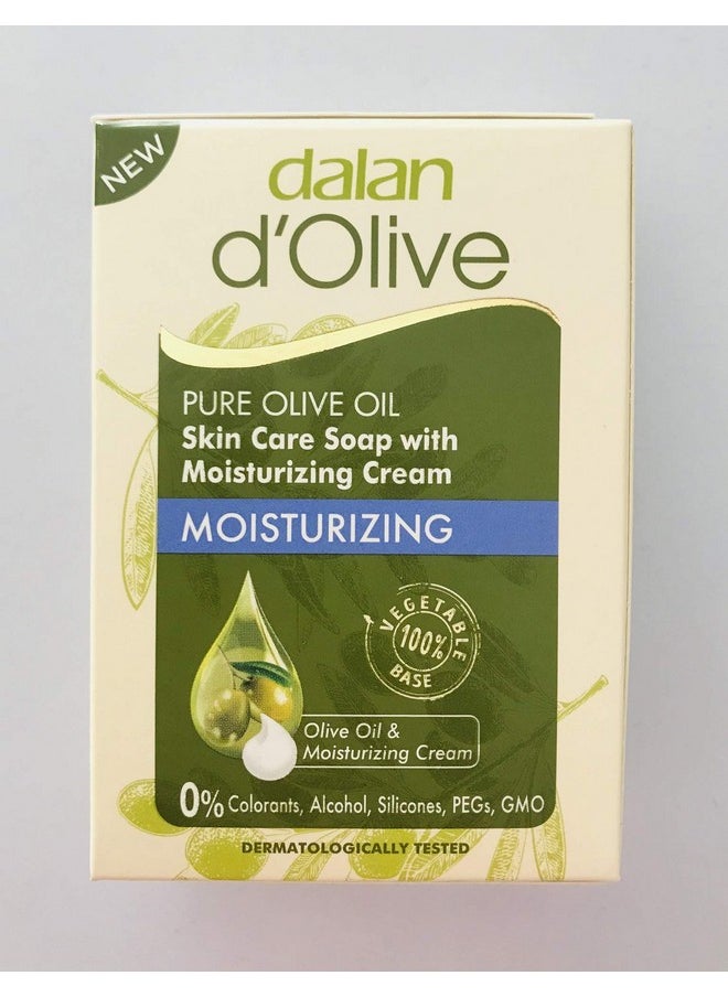 D'Olive Pure Olive Oil Skin Care Soap With Moisturizing Cream, 100 Gm - pzsku/ZA0E0BBBC0B97CBAE1B94Z/45/_/1735816673/d13aa40a-3522-4741-b8ed-e2cfaafc6b05