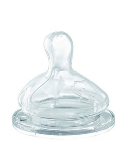 BEBE COMFORT Perfect Sense Silicone Clear Teat 2 Pcs 4+ Months  - Image 3