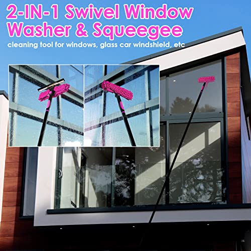 CALBEAU 15 Foot Dusters for Cleaning, Duster with Extension Pole 7-15ft, Microfiber Feather Duster Used for Cleaning Ceiling Fan, High Window, Blinds, Shutters, Sofa, Cobweb Duster for Home (12 PCS) - Image 3