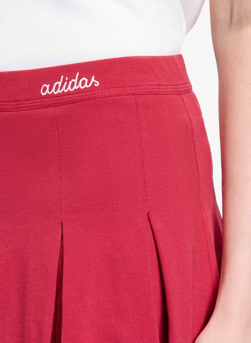 Adidas Seasonal Essentials Colorpop Skirt With Inner Leggings - Image 4