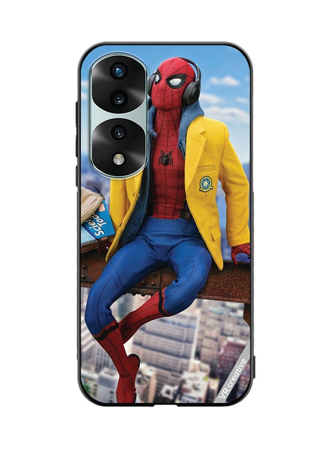 VR CREATIVE Protective Case Cover For Honor 70 Pro Spiderman Design Multicolour - Image 1