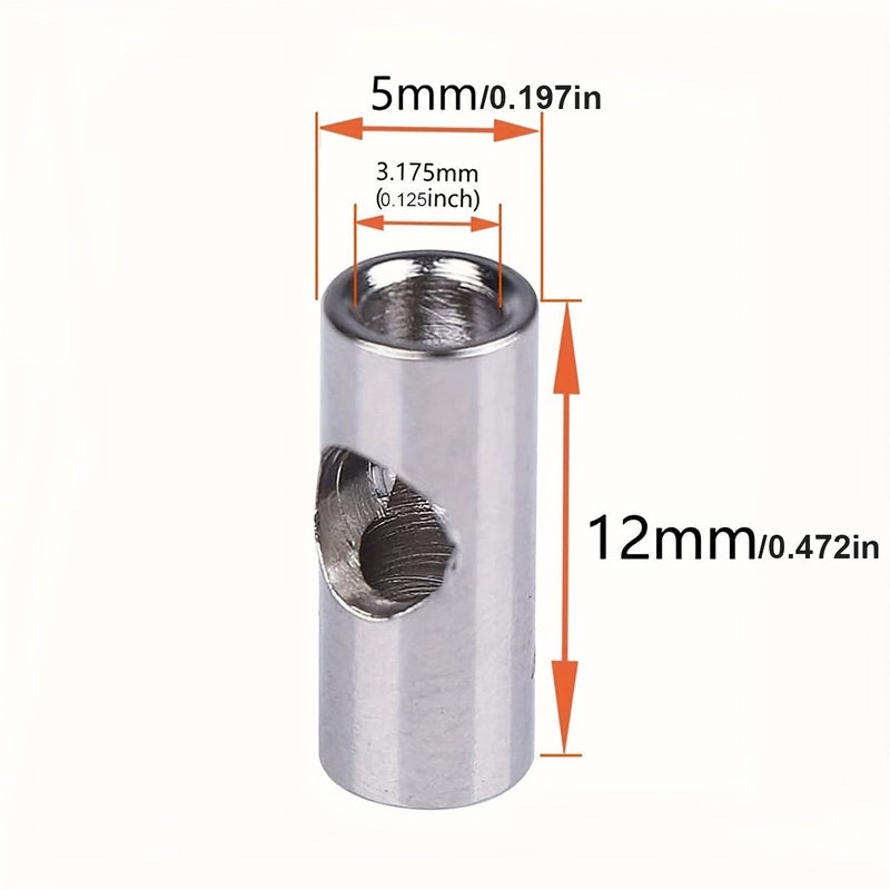 5Pcs Motor Shaft Adapter Sleeve 17mm To 5mm Gear Reducer For RC Climbing Car Simulation Remote Control Model - Image 2