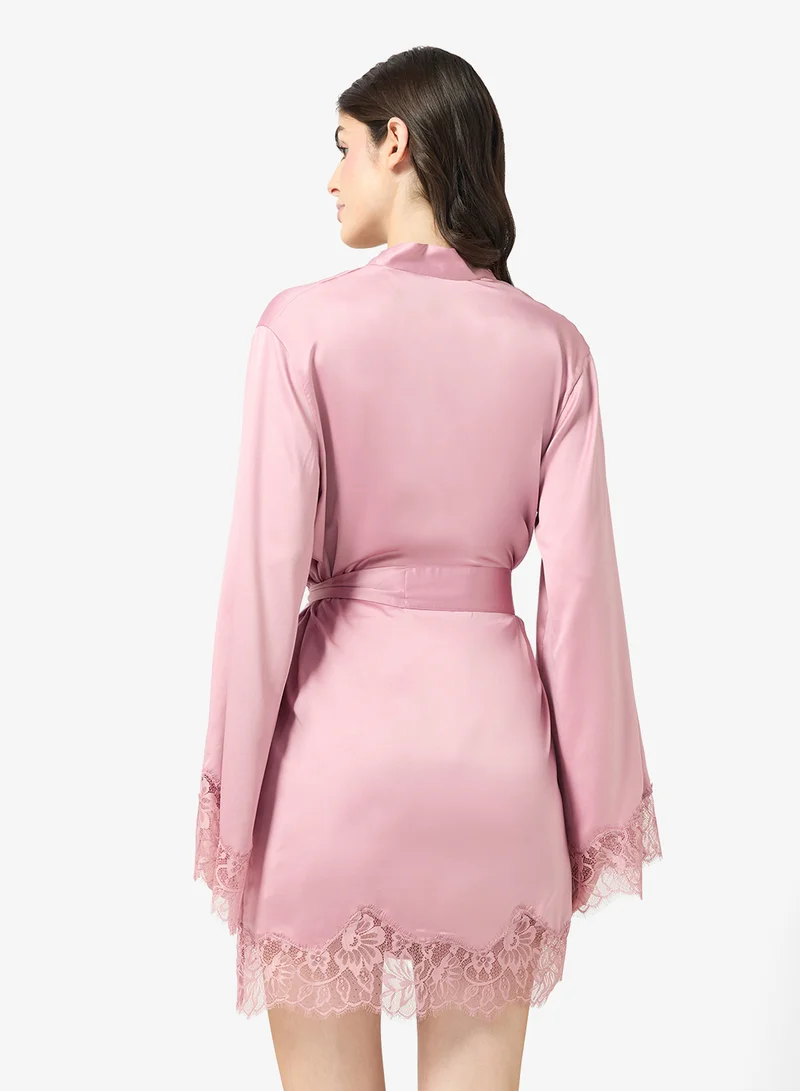 هانك مولر روب ساتان دانتيل فاليري