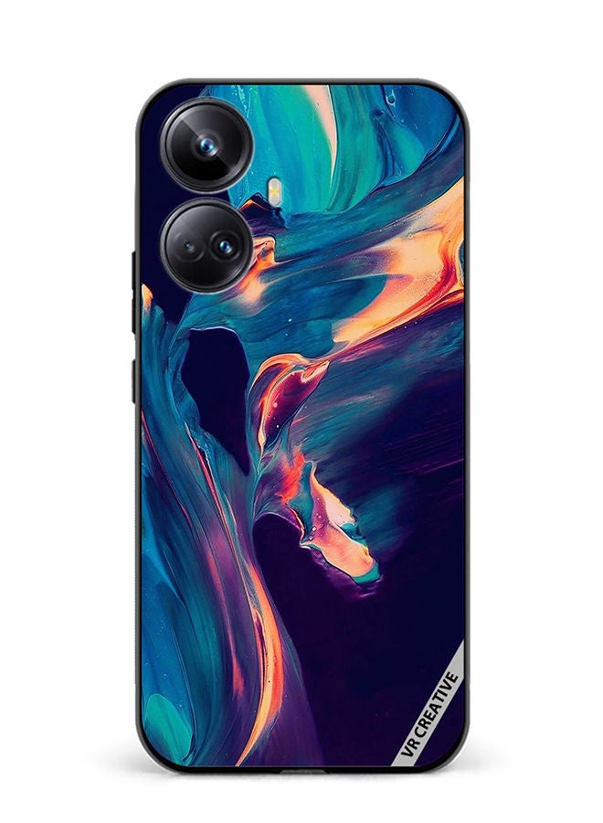 VR CREATIVE Protective Case Cover For Realme 10 Pro Plus Abstract Design Multicolour - Image 1