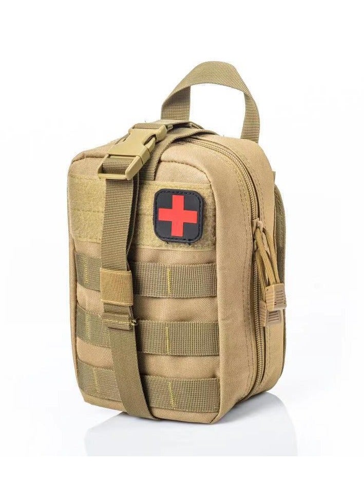 AROAQ First Aid Bag, Tactical Medical Pouch, Waterproof Lightweight  First Aid Kit Medical Bag, Emergency Survival Kit Bag For Hiking Travel Home Emergency Treatment Case, ( Black  ) - Image 2