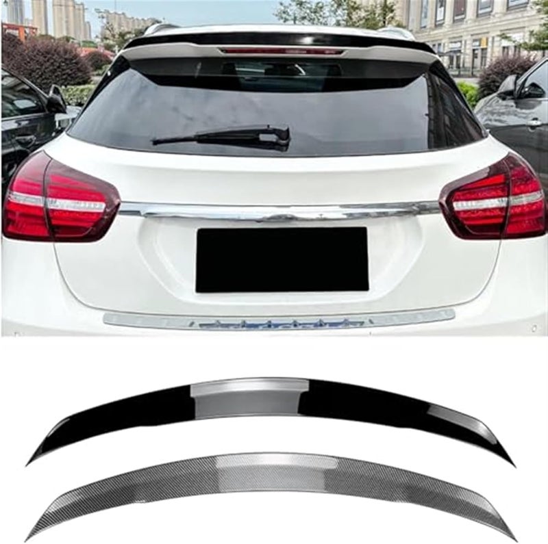 DEMULAX Glossy Black Rear Trunk Spoiler for GLA Series - Image 2