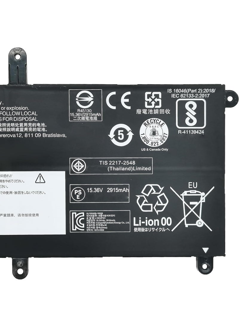Terabyte بطارية بديلة لـ 5B10W13881، L19C4PG1، L19M4PG1، SB10T83124، SB10T83125، PN: 5B10W13881، L19C4PG1، L19M4PG1، SB10T83124، SB10T83125، 2900mAh - Image 3
