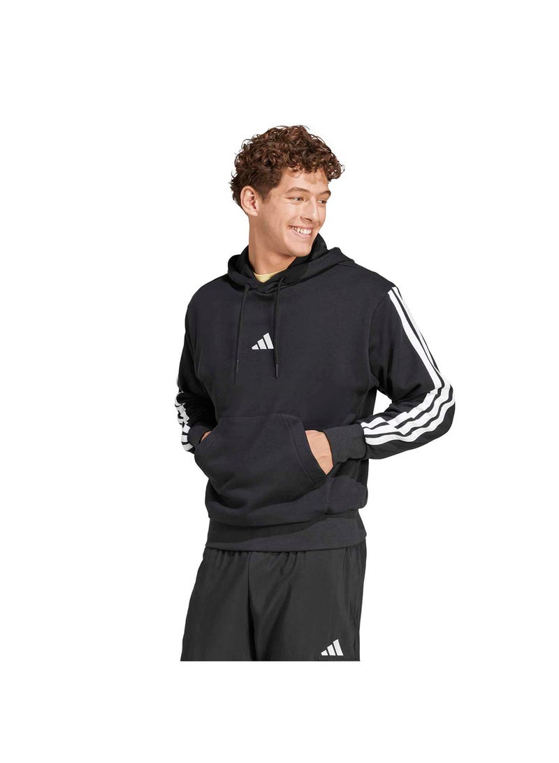 Adidas Essentials Three Stripes French Terry Hoodie - Image 1