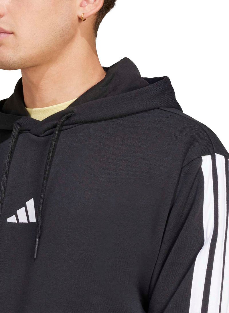 Adidas Essentials Three Stripes French Terry Hoodie - Image 5