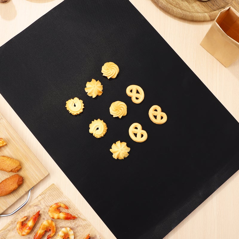 6 Pcs Oven Liners Non-stick Reusable Liners Universal Grill Baking Mats - Image 2