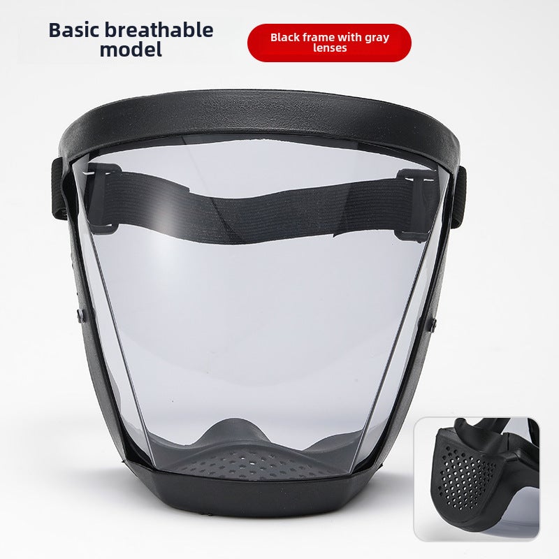 Generic Anti-Fog Dustproof Safety GogglesBasic breathable black frame gray lens Basic breathable black frame gray lens