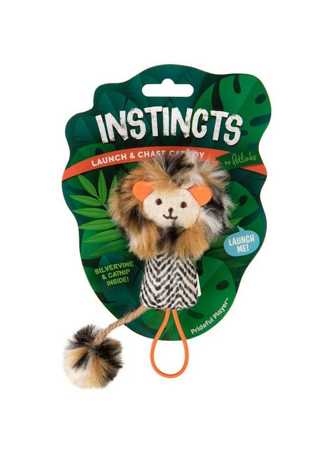 SmartyKat SmartyKat Instincts Prideful Player HappyNip Launch & Chase Cat Toy for Indoor Cats & Kittens, Launchable Toy with Catnip & Silverine  - Image 3