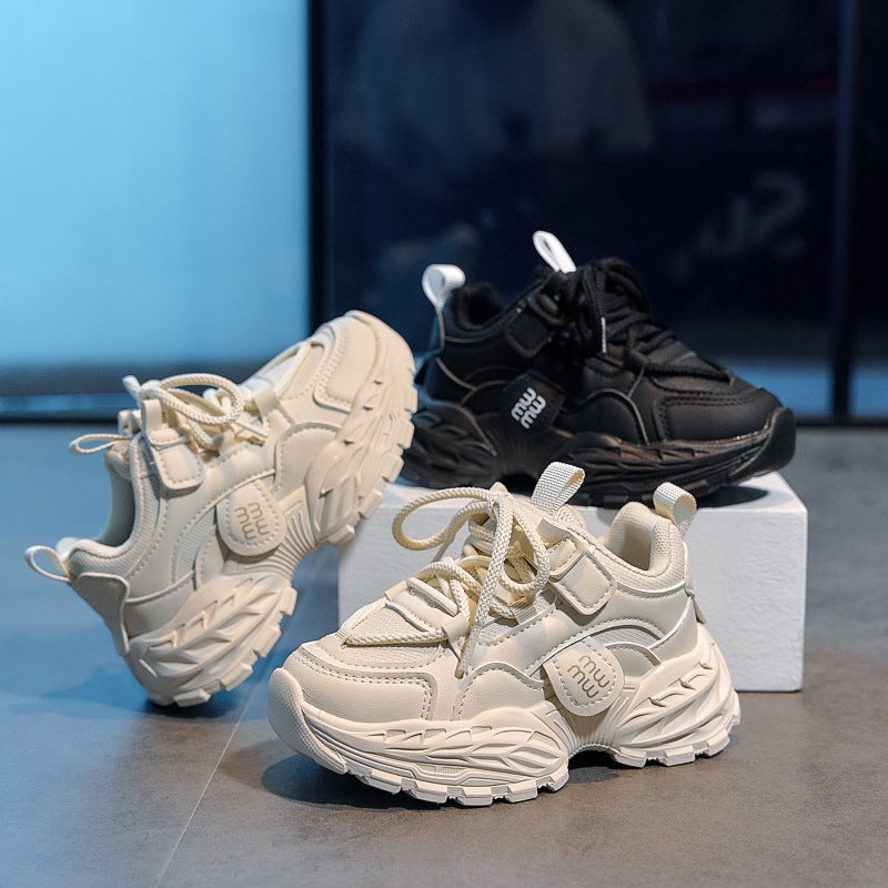 Mesh Sneakers Lightweight Flexible Sole Walking Shoes For Kids Indoor And Outdoor Activities - Image 3