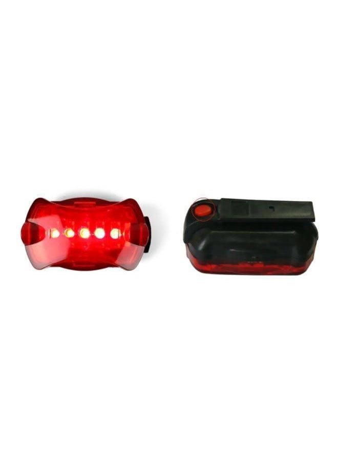 Beauenty Waterproof LED Rear Tail For Bike Red 6.8x3.9x2cm  - Image 2