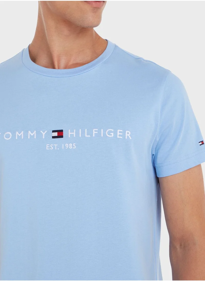 TOMMY HILFIGER Logo Crew Neck T-Shirt