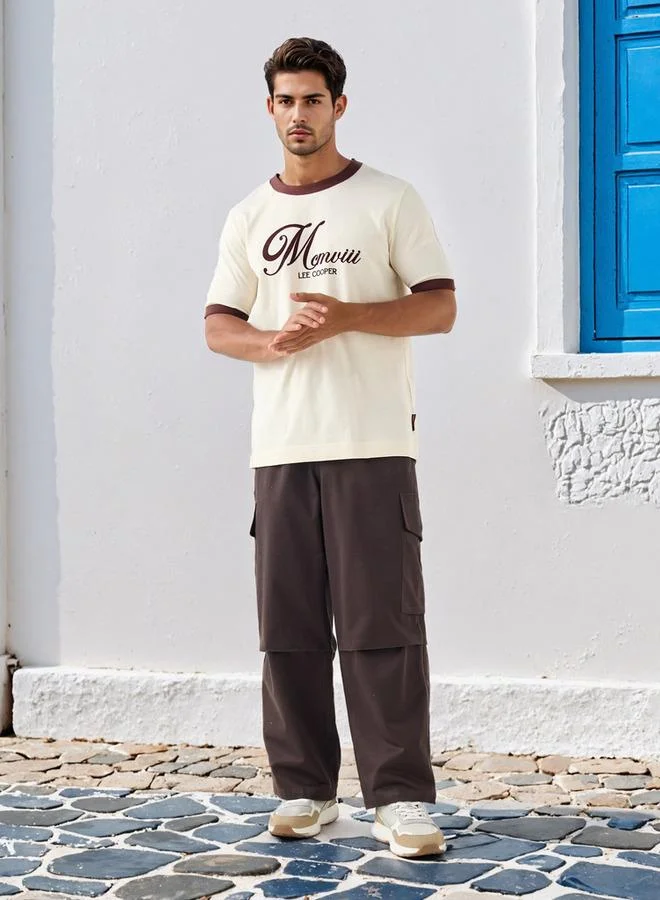 Lee Cooper Lee Cooper Printed T-shirt with Crew Neck