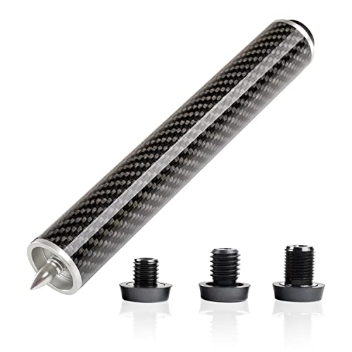 KONLLEN Pool Cue Extension 2'' 3'' 4'' 6'' 8'' 12'' Carbon Fiber Billiard Cue Extension Billiard Accessories for Pool Sticks - Image 1