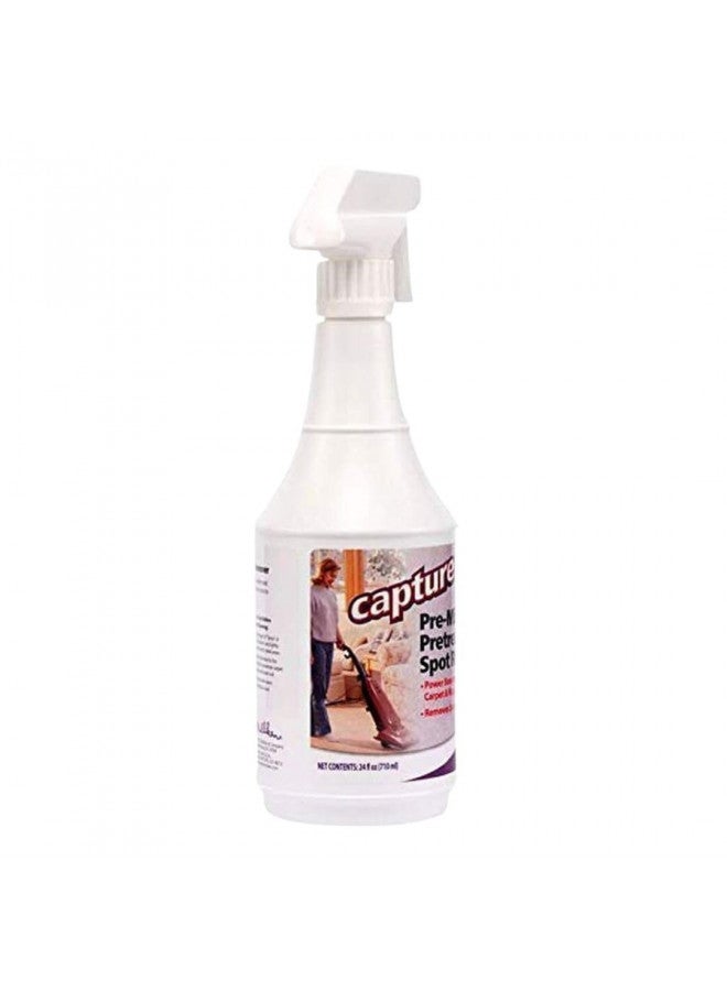Capture Capture Pre-Mist Soil Release for Carpet Dry Cleaner - Carpet Cleaning Pre Spray - Loosen Juice, Coffee & Wine Spill and Tough Rug Stains Eliminator - Multi-Purpose Cleaning Essentials (24oz)  - Image 1