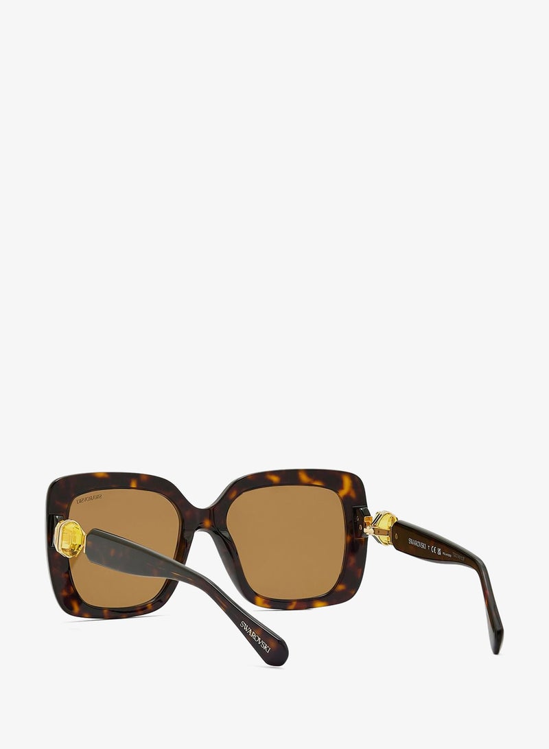 SWAROVSKI 0Sk6001 Oversized Sunglasses - Image 3