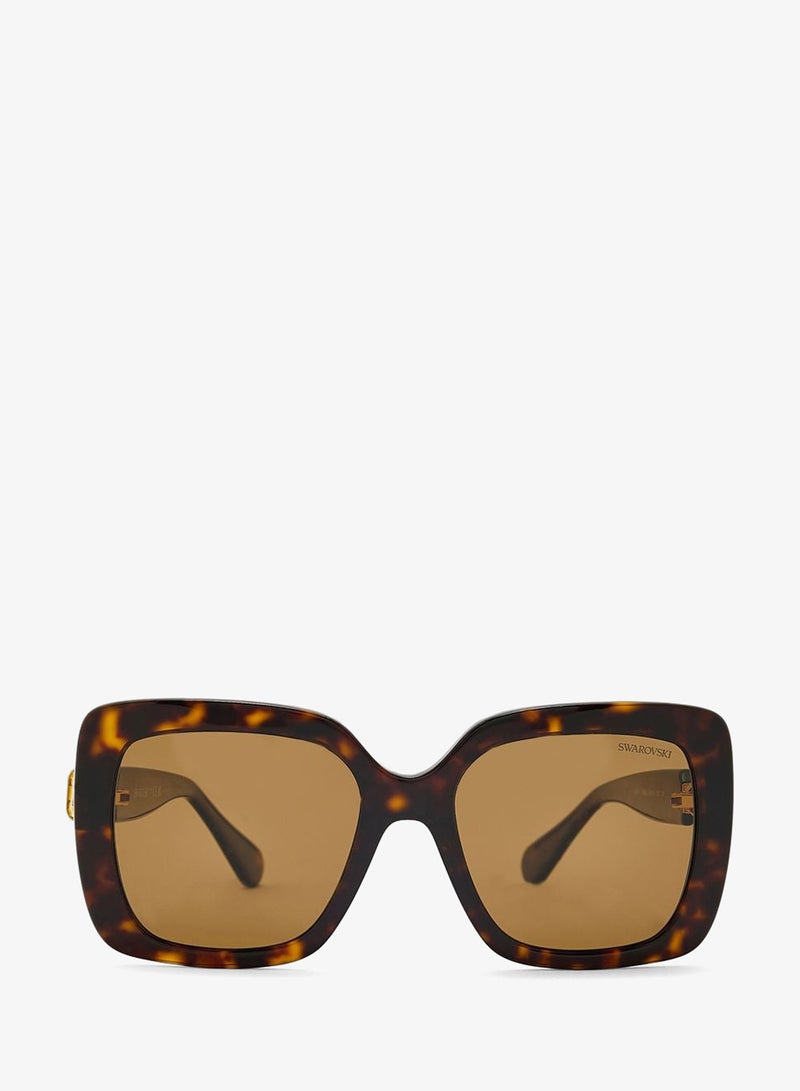 SWAROVSKI 0Sk6001 Oversized Sunglasses - Image 2