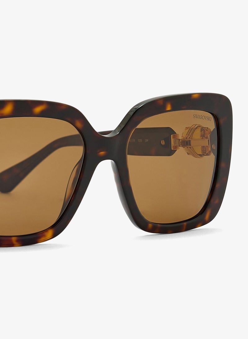 SWAROVSKI 0Sk6001 Oversized Sunglasses - Image 4