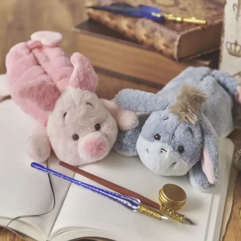 Cartoon Pencil Case: Donkey Charming Cartoon Design - Spacious Storage Portable Stationery Organizer for School Students - Image 2