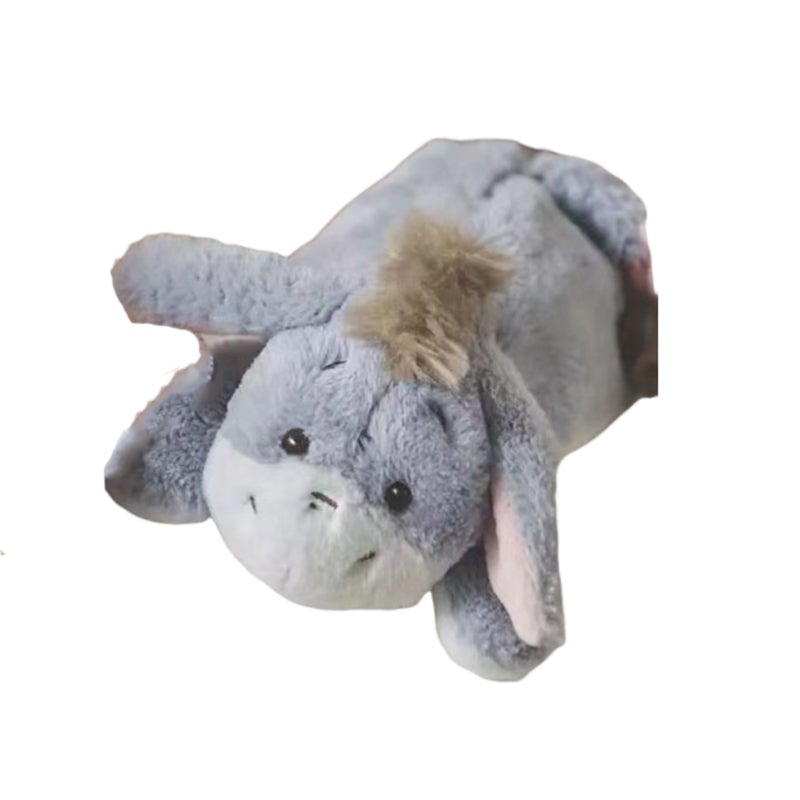 Cartoon Pencil Case: Donkey Charming Cartoon Design - Spacious Storage Portable Stationery Organizer for School Students - Image 1