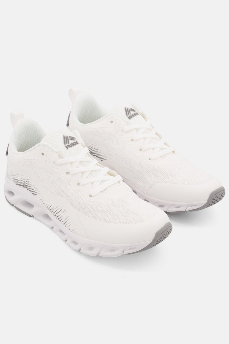 RBX Women Lace Up Running Shoes, White - Image 1
