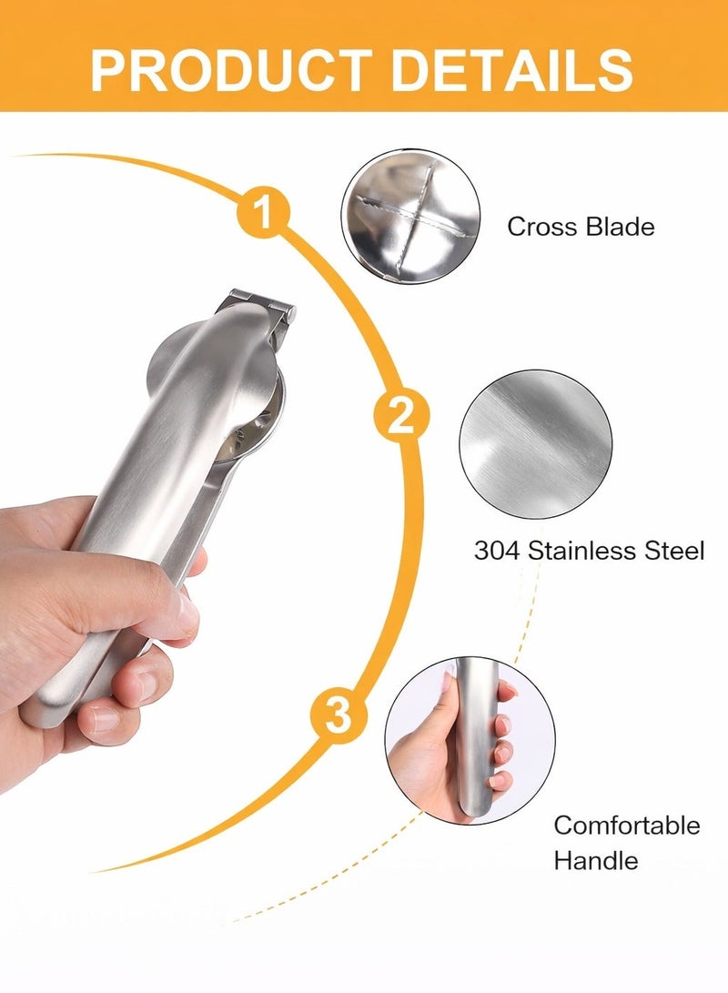 Trendify Stainless Steel Chestnut Opener Tool, Durable Nut Cracker and Chestnut Cutter for Easy Peeling, Kitchen Accessory – Silver - Image 3