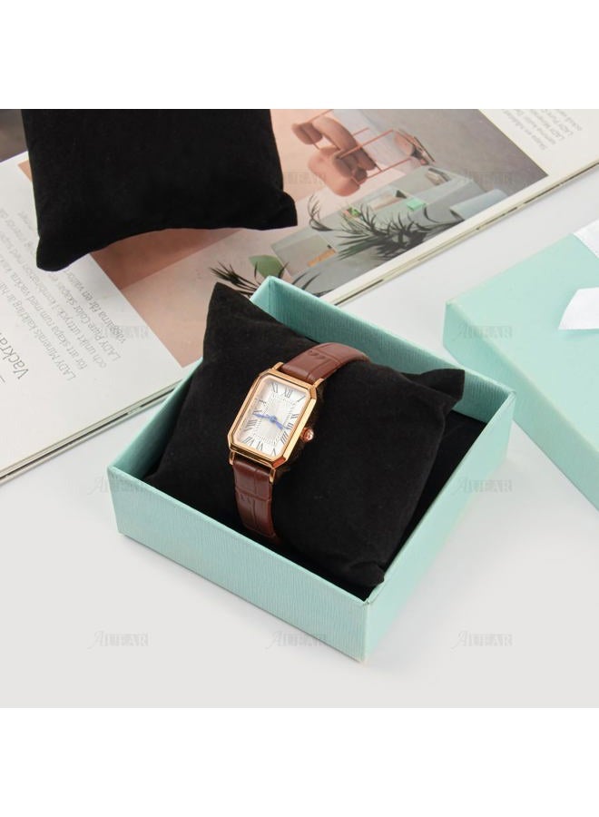 AUEAR , Velvet Bracelet Watch Pillow Black Jewelry Pillows Bangle Cushions Display Stand Set for Box (10 Pcs) - Image 5