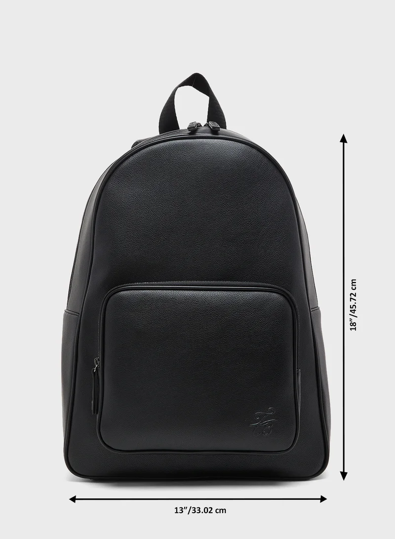 Ted Baker Tairone Pu Tb Script Backpack