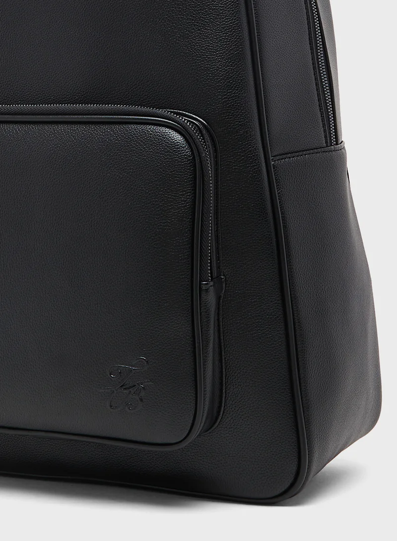 Ted Baker Tairone Pu Tb Script Backpack