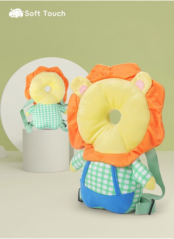 Soft Touch Baby Head Protector Pad for Baby Toddler Walker Anti Fall Infant Walking Head Protection Backpack Cushion Adjustable Toddlers Head Safety Pad Cushion Backpack Baby Back Protection for Crawling Walking  - Image 1