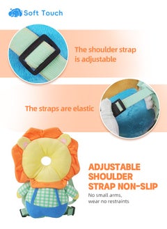 Baby Head Protector Pad for Baby Toddler Walker Anti Fall Infant Walking Head Protection Backpack Cushion Adjustable Toddlers Head Safety Pad Cushion Backpack Baby Back Protection for Crawling Walking - pzsku/ZA0E20049829C0D425BDCZ/45/_/1732001668/a9a1df52-a187-4dc2-8ea5-90dd982e02b1