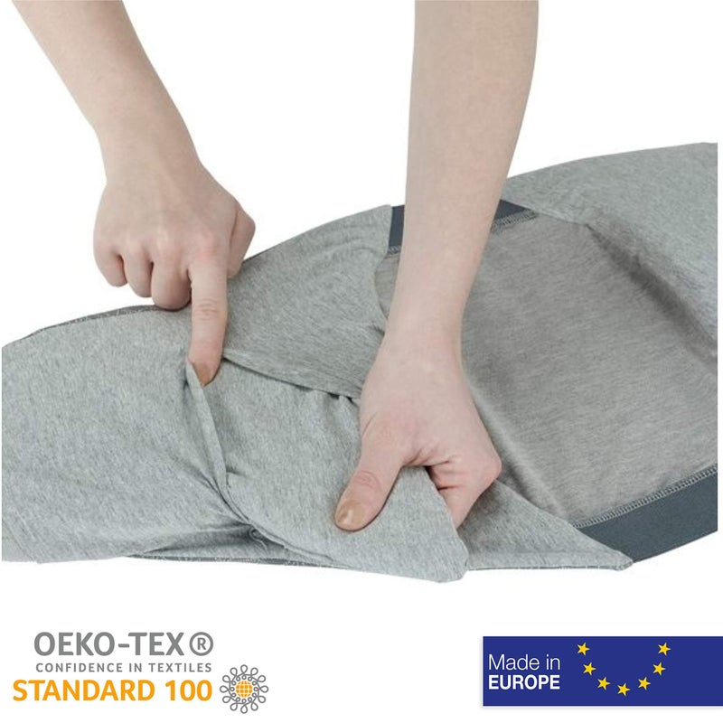 Babymoov Dream Belt Sleep Aid, Maternity Sleep Support & Wedge for Ultimate Comfort during Pregnancy, Large / X-Large, Grey - Image 5