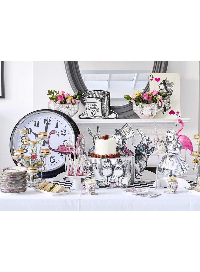 توكينج تيبلز طقم دعائم حفلات ترولي أليس من توكينج تيبلز لحفلات الشاي وديكورات الحفلات العامة، متعدد الألوان - Image 3