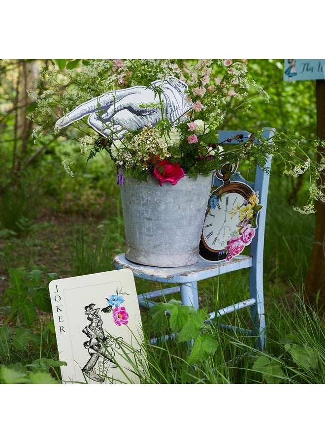 توكينج تيبلز طقم دعائم حفلات ترولي أليس من توكينج تيبلز لحفلات الشاي وديكورات الحفلات العامة، متعدد الألوان - Image 5