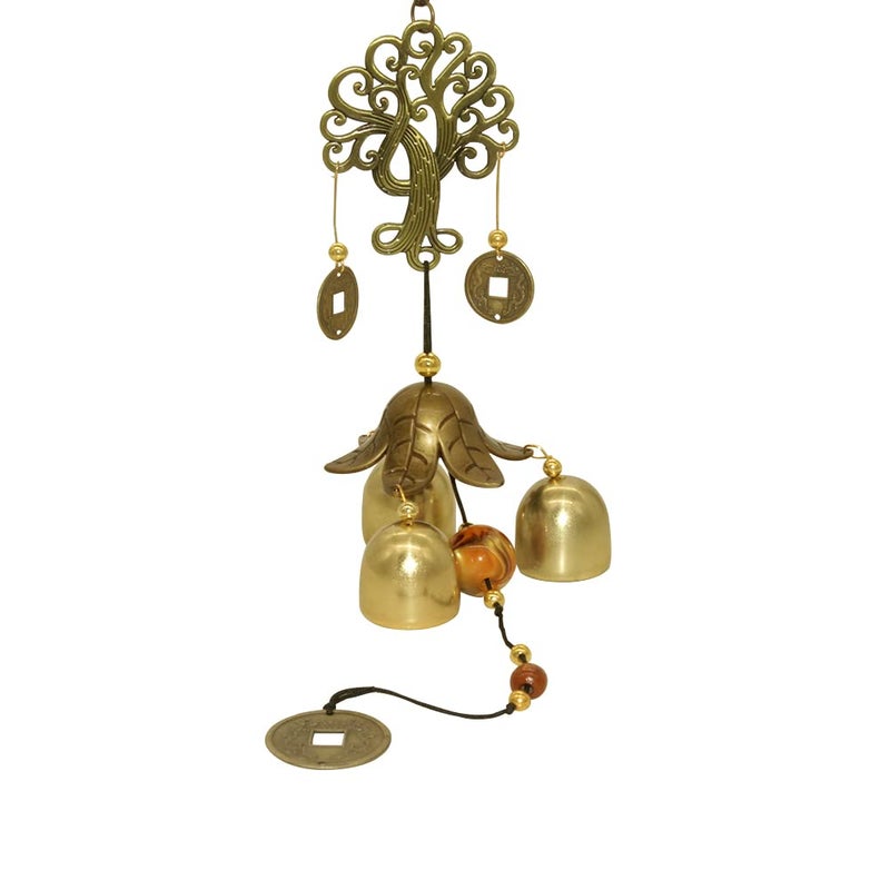 Hooshing Wind Chimes Outdoor Fortune Tree Metal Bells Feng Shui WindChimes for Lucky Home Garden Patio Yard Hanging Decor Gift - Image 1