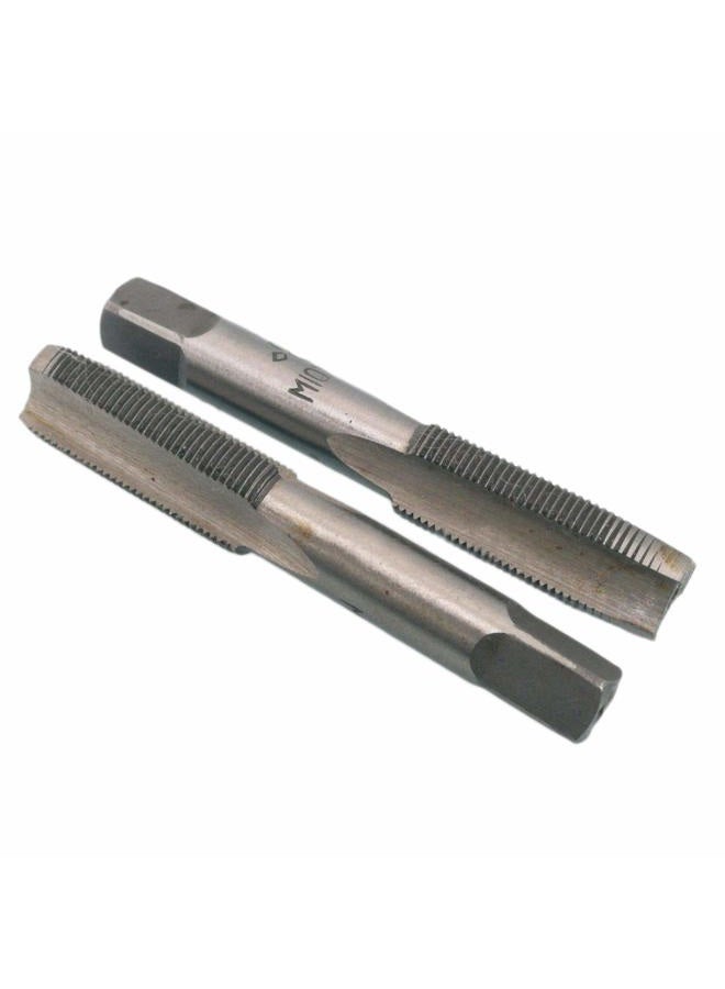 Yodaoke HSS 10 x 0.75 Metric Taper and Plug Tap Right Hand Thread M10 x 0.75mm Pitch - Image 4