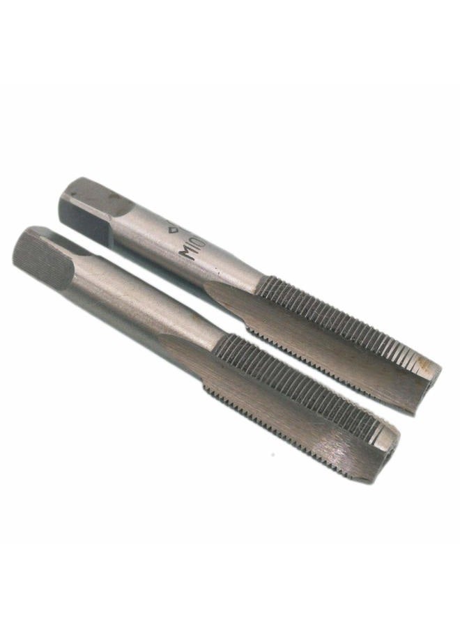 Yodaoke HSS 10 x 0.75 Metric Taper and Plug Tap Right Hand Thread M10 x 0.75mm Pitch - Image 1