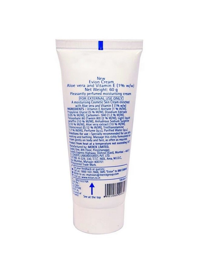 Evion Cream Evion Tube Of 60Gm Cream  - Image 3