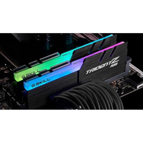 G.SKILL F4-3000C16D-16GTZR 16 GB (8 GB x 2) Trident Z R GB Series DDR4 3000 MHz PC4-24000 CL16 Dual Channel Memory Kit - Black with Full Length RGB LED Light bar - Image 4