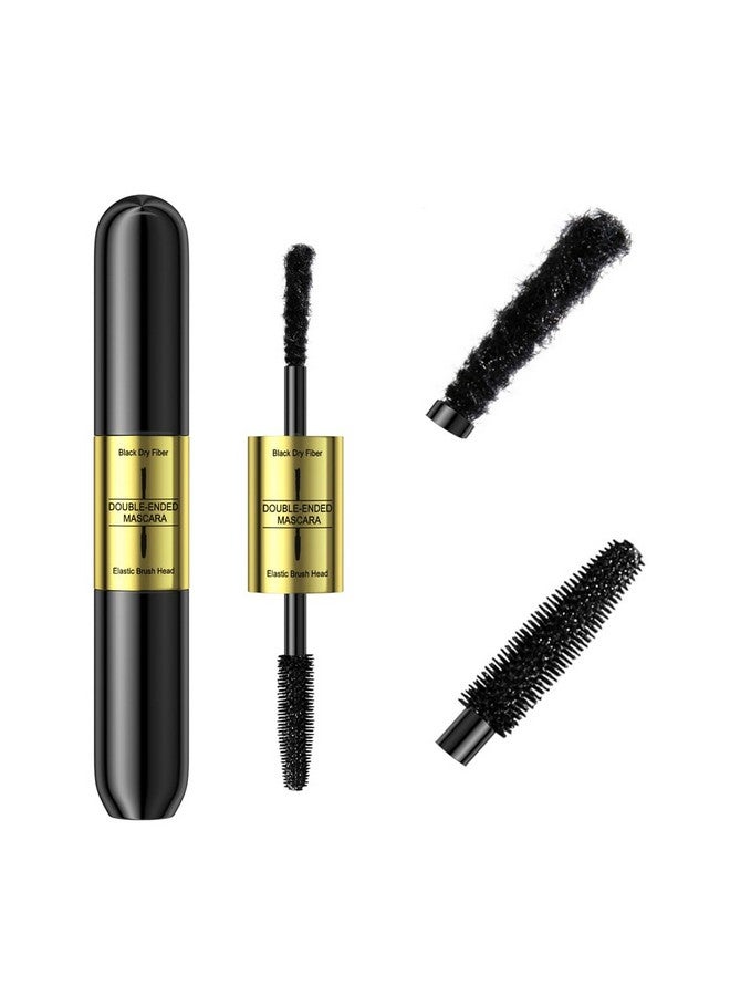 Linble Fiber-infused Mascara, Black Tiny Fibers included Mascara to Extend and Elongate Eyelash, for Maximum Volume and Curl Effect by “Linble” - Image 1