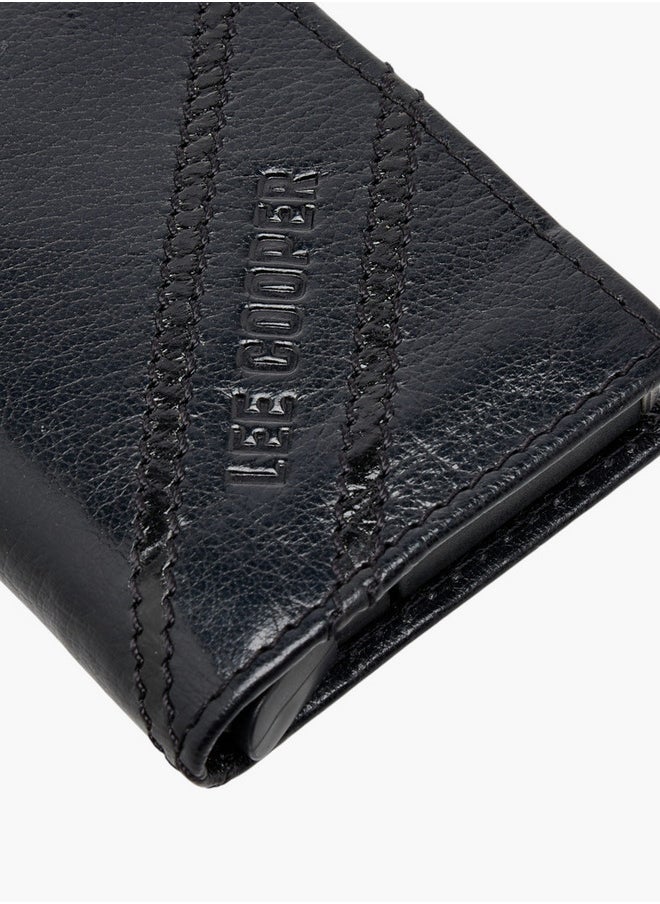 Lee Cooper Men's Solid Bi-Fold Cardholder  - Image 4