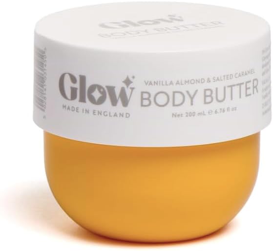Glow Body Butter 200ml Pink Lychee Crystal Cherry Bomb Jasmine Blooms or Vanilla Almond Salted Caramel 200ml Pink Lychee Crystal Waters