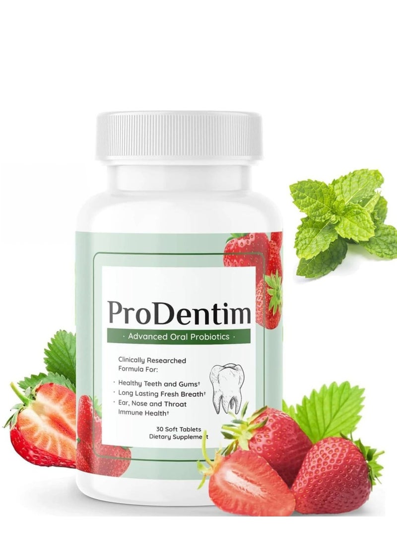 BIYODE 60 Count Prodentim Advanced Oral Probiotics, Healthy Teeth and Gums, Long Lasting Fresh Breath  - Image 1
