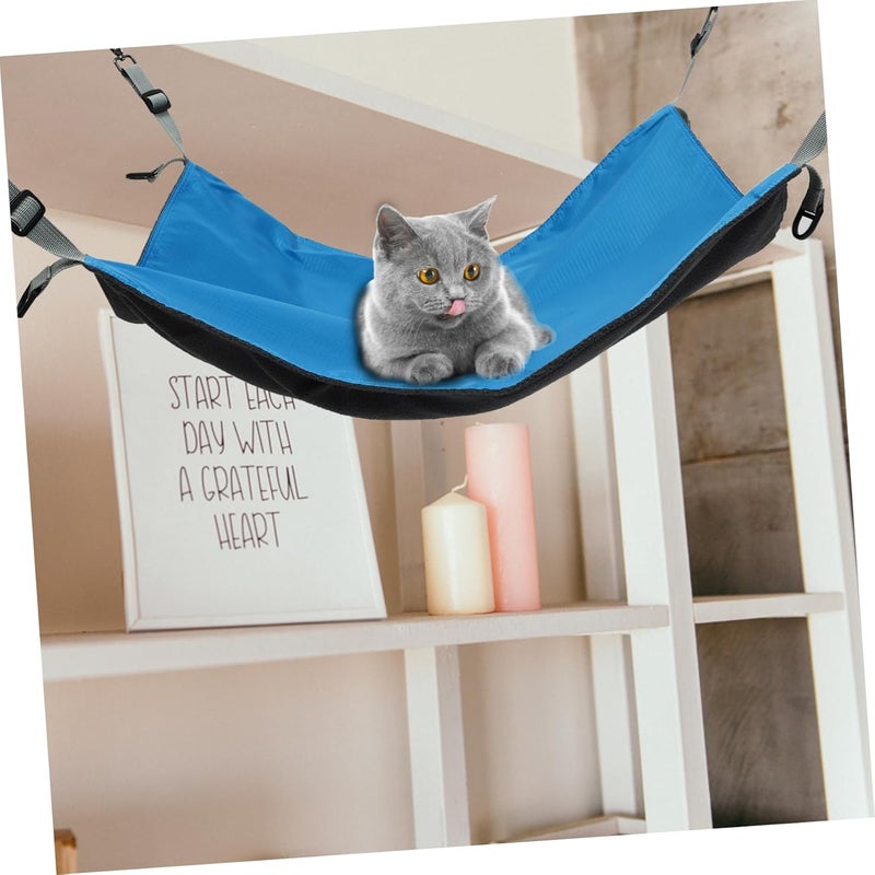 Cat Hammock Swing Bed Easy to Use Pet Hanging Nest Comfortable Warm Bed for Indoor - Image 2