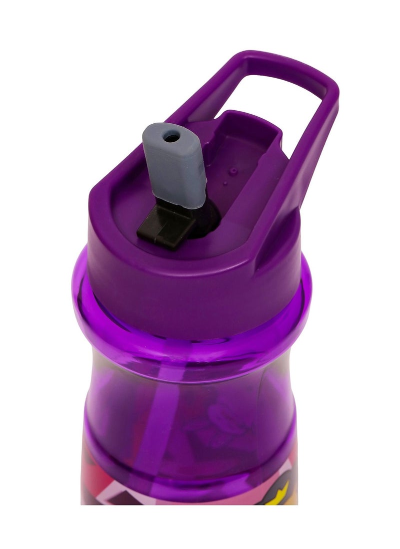 Eazy Kids Eazy Kids Water Bottle 500ml wt Straw - Purple  - Image 5