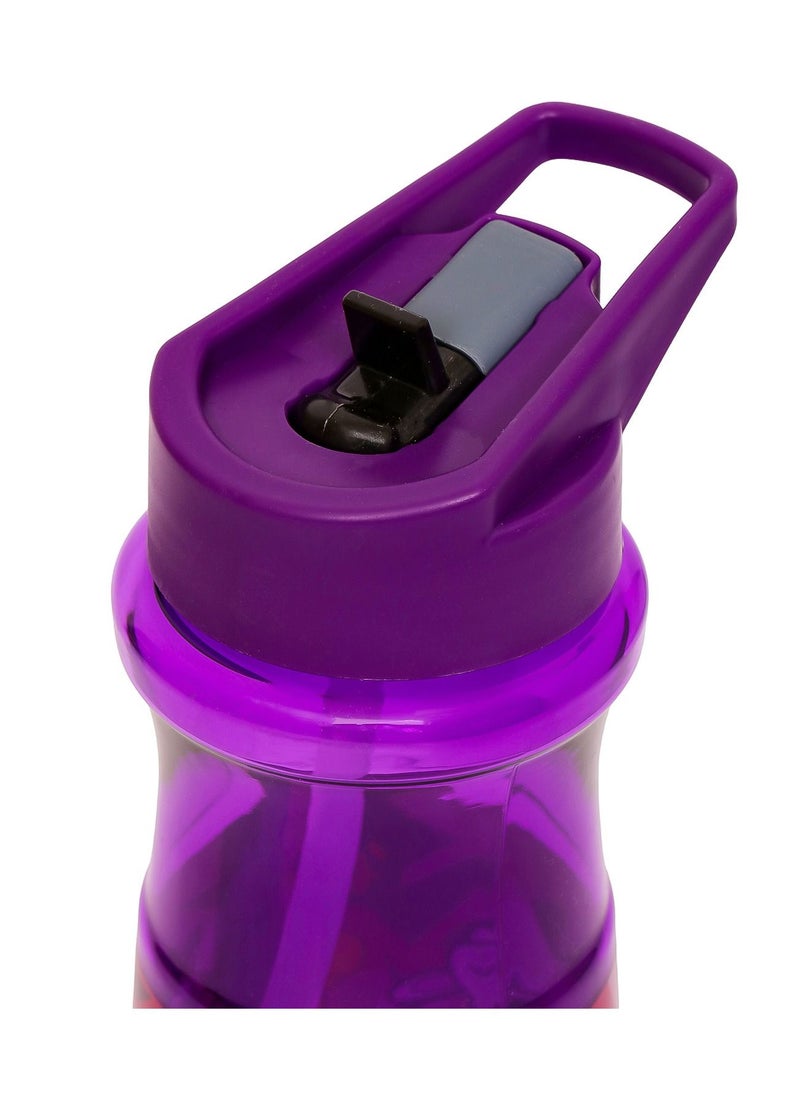 Eazy Kids Eazy Kids Water Bottle 500ml wt Straw - Purple  - Image 4