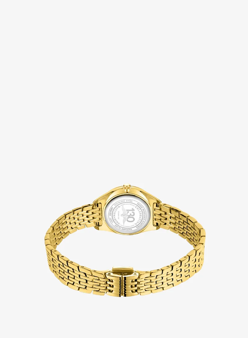 Rotary  Rotary Ladie's Ultra Slim Gold Plated Stainless Steel Bracelet Watch -LB08013/01 for Women | Best Price UAE